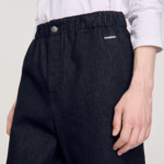 Bermuda en denim brut