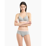 Joues tricotées pour femmes - grigiomelange chiaro