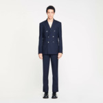 Veste de costume croisée