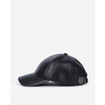 Casquette En Cuir Noir