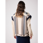 Cardigan en laine Mae et cachemire MARINE_TERRE_FUMEE