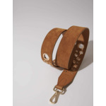 Bandoulière en suède à studs