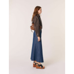 Jupe longue en denim