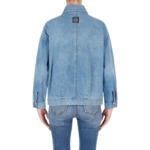 Blouson - icône en denim indigo