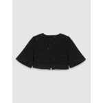 Robe courte 2-en-1 en tweed