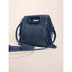 Sac M Mini en denim strassé