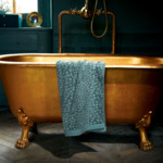 DRAP DE DOUCHE| Imaginaire - Bleu nuit