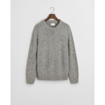 Wool Nepps Crew Neck Sweater
