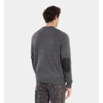 Pull En Laine Gris Homme