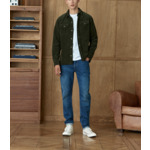 Surchemise en velours Parker Ever Green