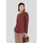 Chemise Clarisse-Bordeaux en Coton