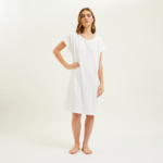 Laurence Tavernier - Robe Courte en jersey, Minorque