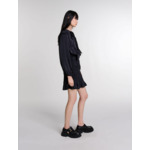 Robe courte smockée