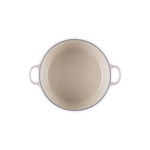 Cocotte ronde 24cm en fonte émaillée shell pink
