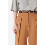 PANTALON DROIT En Viscose Mélangée