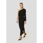 Robe Richie-Noir en Polyester