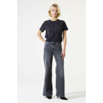 Women T-shirt Gray