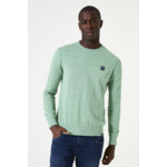 Men Sweater Green