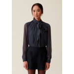 Short taille haute noir