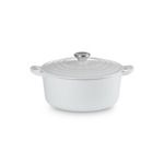 Cocotte ronde 24cm en fonte émaillée vapeur