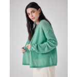 GILET COL V ML OEDIPE AGAVE