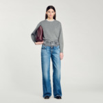 Jean double ceinture