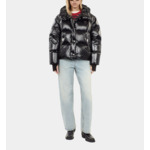 Doudoune À Manches Amovibles Noire Femme