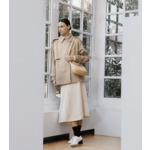 Petit sac bandoulière Madeleine en cuir de taurillon grainé