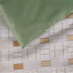 BOSS Home - Housse de couette en satin de coton, Manifesto