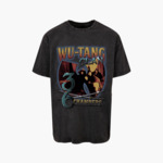 T-Shirt Wu Tang 36 Chambres Acid Wash Noir