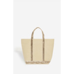 Cabas M En Toile En Viscose Et Polyester