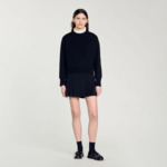 Pull 2 en 1 à col volanté