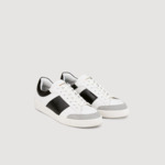 Sneakers basses en cuir