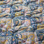 Yves Delorme - Couvre lit en satin multicouleurs, Dandy