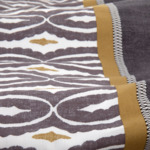 Olivier Desforges - Housse de couette en satin de coton lavé, Bragance