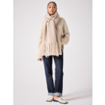 Echarpe laine Lolita BEIGE_CHINE