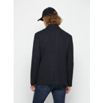Veste seule Heaton en flanelle Navy