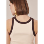 T-Shirt Trish-Ecru en Coton