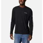 Marshall Valley Long Sleeve Logo Tee Noir