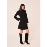 Robe Rielle-Noir en Polyester