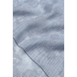 Lady woven stole lur-nebbia