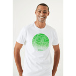 Men T-shirt White