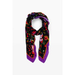 FOULARD MIXED FLOWERS 2 RECTANGLE