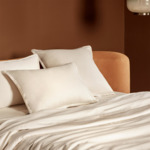 BOSS Home - Drap plat en satin de coton blanc, Loft