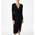 Robe Col V À Épaulettes Nefa