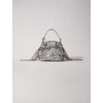 Sac Miss M Nano en sequins argentés