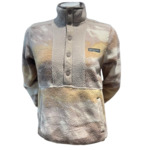 SUNSET CANYON FS PRINTED HALF SNAP Gris