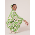 Pantalon Primavera-Vert en Lin