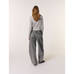 Cardigan à col bijoux amovible