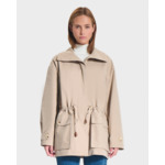 Impermeable Tama Beige en Coton